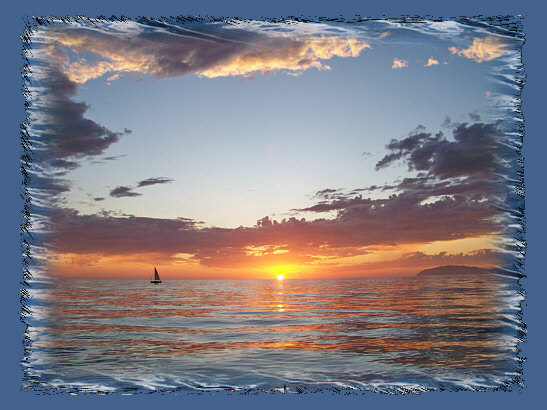 Nice Sunset East of Catalina Island 09